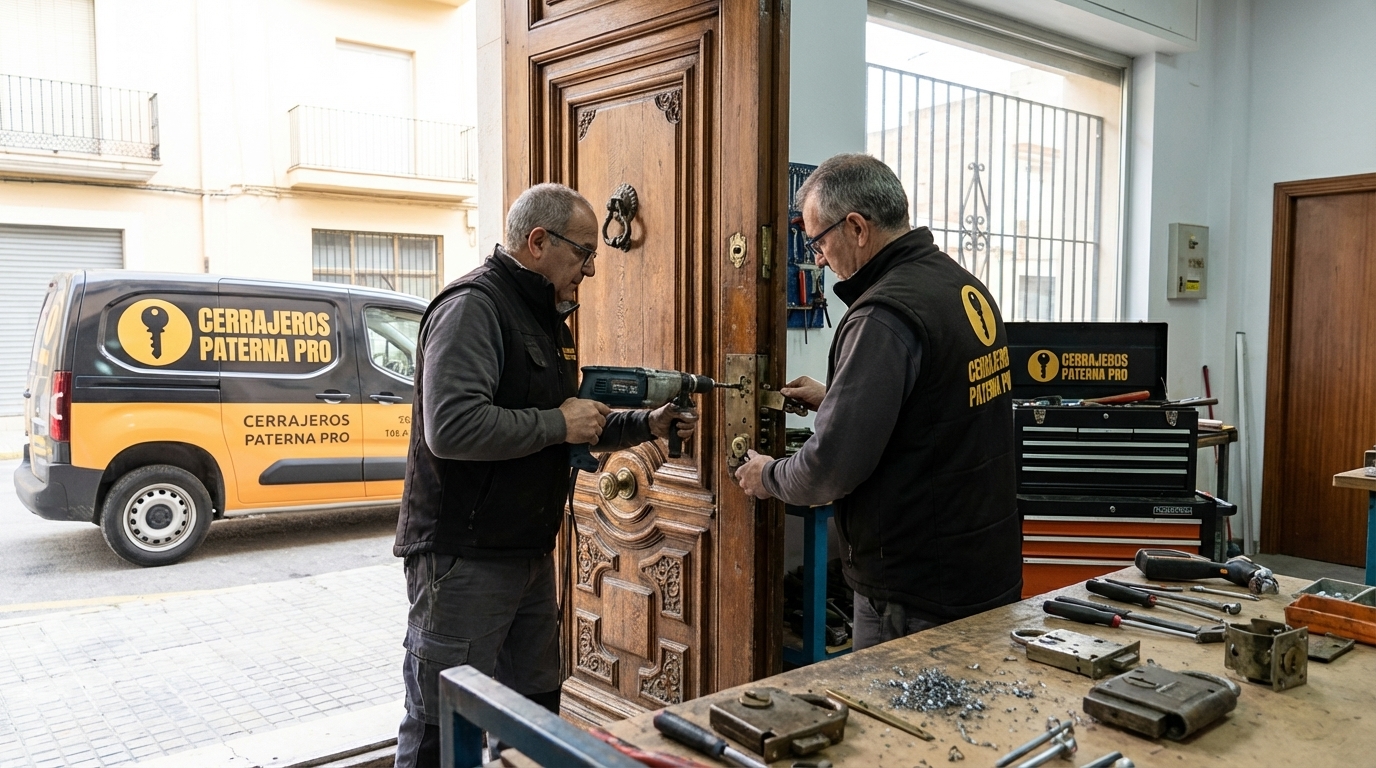 Guía definitiva: ¿Cómo cambiar la cerradura de una puerta blindada antigua? - Cerrajeros Paterna Pro
